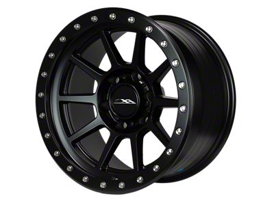 CXA Off Road Wheels CX4 SPRINT Full Matte Black 6-Lug Wheel; 17x9; 0mm Offset (10-24 4Runner)