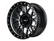 CXA Off Road Wheels TR1 MESH Anthracite with Black Ring 6-Lug Wheel; 17x9; -18mm Offset (10-24 4Runner)