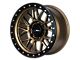 CXA Off Road Wheels TR1 MESH Textured Bronze with Black Ring 6-Lug Wheel; 17x9; -18mm Offset (10-24 4Runner)