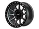 CXA Off Road Wheels TR4 SPRINT Anthracite with Black Ring 6-Lug Wheel; 17x9; -18mm Offset (10-24 4Runner)