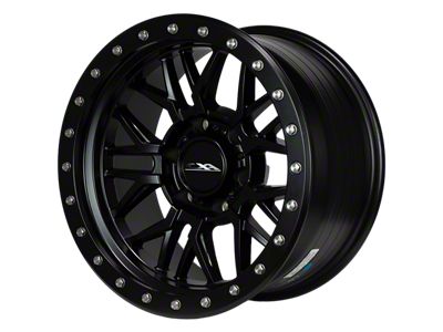 CXA Off Road Wheels CX1 MESH Full Matte Black 6-Lug Wheel; 17x9; 0mm Offset (2024 Tacoma)