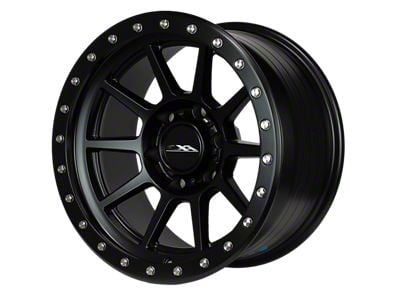 CXA Off Road Wheels CX4 SPRINT Full Matte Black 6-Lug Wheel; 17x9; 0mm Offset (2024 Tacoma)