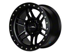 CXA Off Road Wheels TR5 VORTEX Full Matte Black 6-Lug Wheel; 17x9; -18mm Offset (03-09 4Runner)