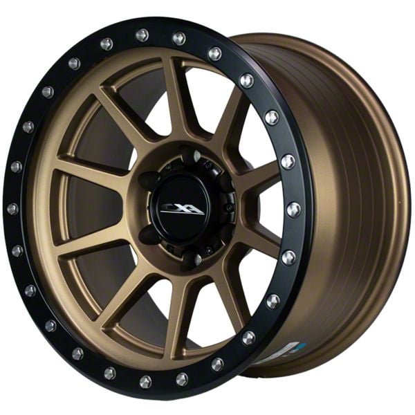 CXA Off Road Wheels Bronco CX4 SPRINT Texture Bronze with Black Ring 6 ...