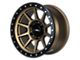 CXA Off Road Wheels TR4 SPRINT Texture Bronze with Black Ring 6-Lug Wheel; 17x9; -18mm Offset (21-24 Bronco, Excluding Raptor)