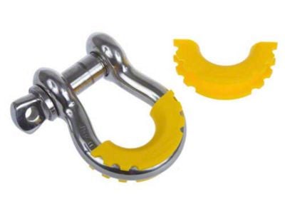 Daystar D-Ring Shackle Isolators; Yellow