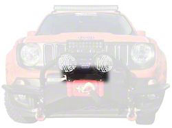 Daystar Fairlead Light Mounting Bracket for Winch Bumper (15-23 Jeep Renegade BU, Excluding Trailhawk)