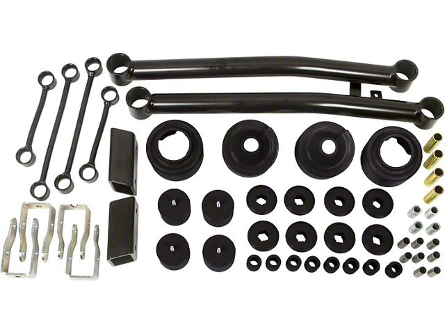 Daystar 2-Inch Suspension Lift Kit with Front Lower Control Arms (18-24 Jeep Wrangler JL)