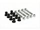 Daystar Leaf Spring Bushing; Main Eye; Black; 4-Bushings and 2 Sleeves; Front (87-95 Jeep Wrangler YJ)