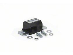 Daystar Transmission Mount; Black; Polyurethane; Factory Part Number 1370910 (74-86 Jeep CJ5 & CJ7; 87-95 Jeep Wrangler YJ)