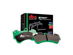 DBA Street Performance Semi-Metallic Carbon Fiber Brake Pads; Front Pair (20-24 Jeep Gladiator JT)