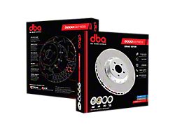 DBA 5000 Series HD Vented Rotor Ring; Front (12-21 Jeep Grand Cherokee SRT, SRT8, Trackhawk)