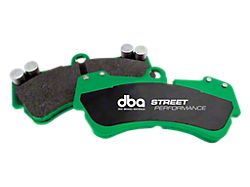 DBA Street Performance Semi-Metallic Carbon Fiber Brake Pads; Front Pair (05-23 6-Lug Tacoma)