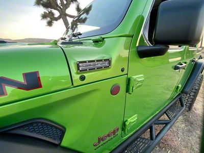 EGR VSL Vehicle Side Lights; Mojito Green (18-25 Jeep Wrangler JL, Excluding 4xe & Rubicon 392)