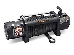 Deegan 38 by Mammoth 9,500 lb. Winch with Synthetic Rope and Wireless Control (Universal; Some Adaptation May Be Required)