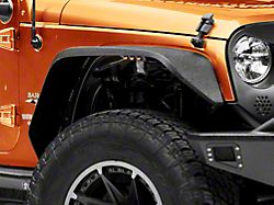 Deegan 38 Fender Flares with LED Marker Lights (07-18 Jeep Wrangler JK)