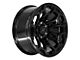 Defiant Wheels DF03 Gloss Black 6-Lug Wheel; 18x9; -12mm Offset (04-15 Titan)