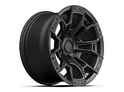 Defiant Wheels DF04 Dark Satin Charcoal 6-Lug Wheel; 17x9; 12mm Offset (22-24 Bronco Raptor)