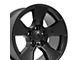 Defiant Wheels DF02 Satin Black Wheel; 17x8.5 (20-24 Jeep Gladiator JT)