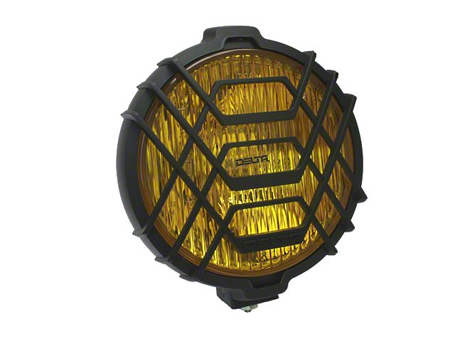 Delta Lights 6.50-Inch 150 Series Round Fog Lights; Amber (Universal; Some Adaptation May Be Required)