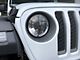 Delta Lights 7-Inch Quad-Bar HALO LED Headlights; Chrome Housing; Clear Lens (18-24 Jeep Wrangler JL)