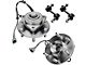 Wheel Hub Assemblies with Sway Bar Links; Front (04-07 Titan)