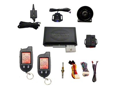 Digital Guard Dawg Keyless Entry System with 2-Way Digital Alarm and 4-Door Power Lock Kit (Universal; Some Adaptation May Be Required)