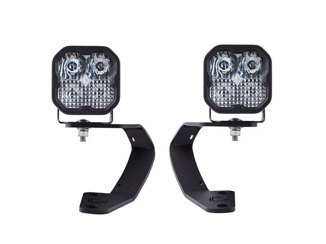 Diode Dynamics SS3 Sport LED Ditch Light Kit; White Combo (10-24 4Runner)