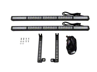 Diode Dynamics SS30 Dual Stealth LED Light Bar Kit; White Combo (14-19 4Runner)