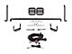 Diode Dynamics SS5 Pro 2-Pod Stealth Grille Light Bar Kit; White Combo (14-24 4Runner, Excluding Limited & Nightshade)