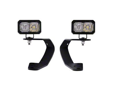Diode Dynamics Stage Series SSC2 Sport LED Ditch Light Kit; White Combo (10-24 4Runner)