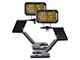 Diode Dynamics Stage Series SS2 Sport Backlit LED Ditch Light Kit; Yellow Combo (21-24 Bronco Sport)