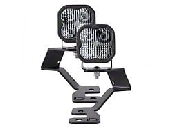 Diode Dynamics Stage Series SS3 Sport Backlit LED Ditch Light Kit; White Combo (21-24 Bronco Sport)