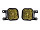 Diode Dynamics SS3 Max Type AS LED Fog Light Kit; Yellow SAE Fog (21-24 Bronco w/ Plastic Front Bumper)