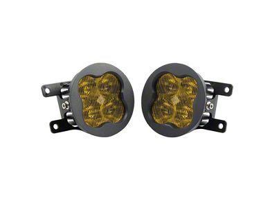 Diode Dynamics SS3 Sport Type A LED Fog Light Kit; Yellow Fog (09-21 Frontier)