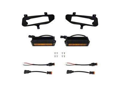 Diode Dynamics SS6 LED Fog Light Kit; Yellow SAE Fog (22-24 Frontier)