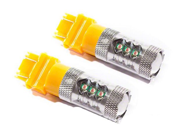 Diode Dynamics Amber Rear Turn Signal LED Light Bulbs; 3157 XP80 (20-24 Jeep Gladiator JT)