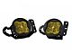 Diode Dynamics SS3 Pro Type MS LED Fog Light Kit; Yellow SAE Fog (20-24 Jeep Gladiator JT)