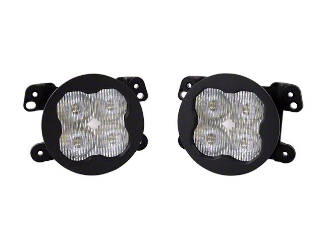 Diode Dynamics SS3 Sport Type M ABL LED Fog Light Kit; White SAE Fog (20-24 Jeep Gladiator JT Launch Edition, Overland & Rubicon w/ Plastic Front Bumper)