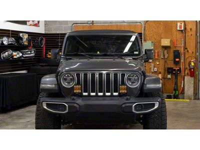 Diode Dynamics SS5 Pro CrossLink Bumper Light Bar Kit; White Driving (20-24 Jeep Gladiator JT)