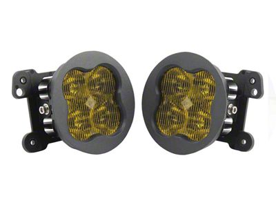 Diode Dynamics SS3 Pro Type M LED Fog Light Kit; Yellow Fog (07-18 Jeep Wrangler JK)