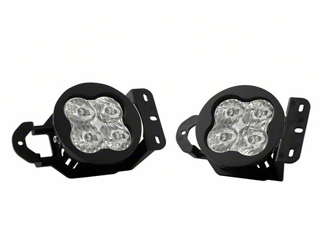 Diode Dynamics SS3 Pro Type MS LED Fog Light Kit; White SAE Fog (18-24 Jeep Wrangler JL)