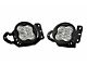 Diode Dynamics SS3 Pro Type MS LED Fog Light Kit; White SAE Fog (18-24 Jeep Wrangler JL)