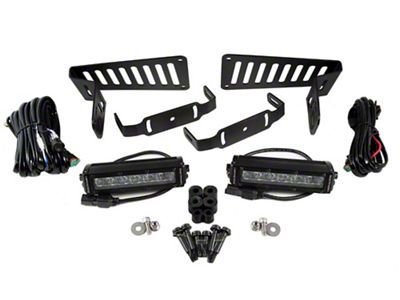 Diode Dynamics SS6 Cowl Mount LED Light Kit; White Driving (18-24 Jeep Wrangler JL)