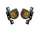 Diode Dynamics Worklight SS3 Sport Type MR LED Fog Light Kit; Yellow SAE Fog (07-18 Jeep Wrangler JK 10th Anniversary, Hard Rock; 18-24 Jeep Wrangler JL Rubicon w/ Steel Front Bumper)