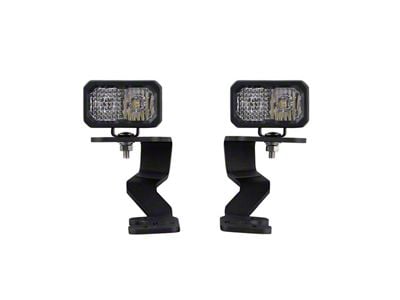 Diode Dynamics C2 Sport LED Ditch Light Kit; White Combo (22-24 Tundra)