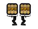 Diode Dynamics SS5 Pro LED Ditch Light Kit; Yellow Combo (22-24 Tundra)