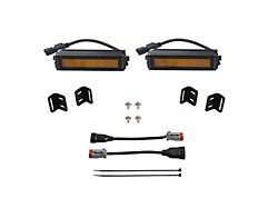 Diode Dynamics SS6 LED Fog Light Kit; Amber Wide (22-24 Tundra)