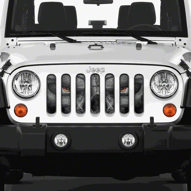 Jeep Wrangler Grille Insert; Always Watching (07-18 Jeep Wrangler JK ...