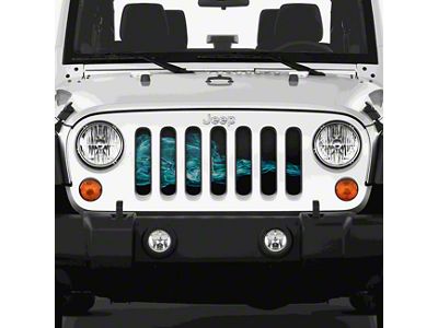 Grille Insert; Blue Smoke (97-06 Jeep Wrangler TJ)